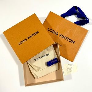 Louis Vuitton Gift Box Set (Small) with Dust Bag, Box, Ribbon, and Gift Bag